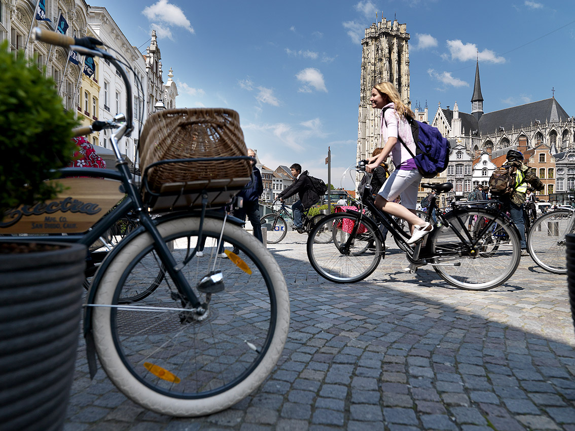 BicycleGrote Markt in Mechelen