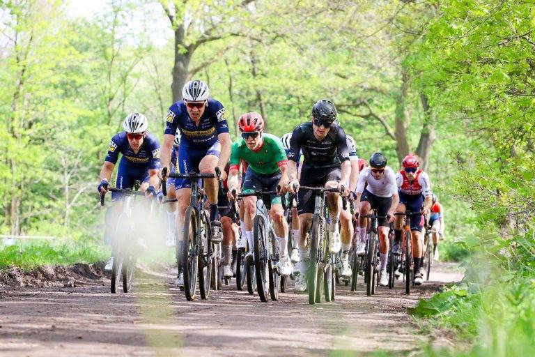 Gravel riders during Turnhout Gravel